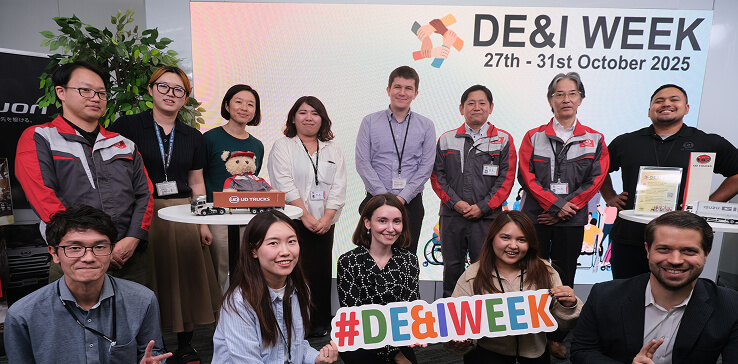 DE&amp;I WEEKの様子を紹介する写真
