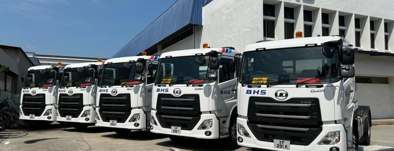 B H S Fleet of UD Trucks